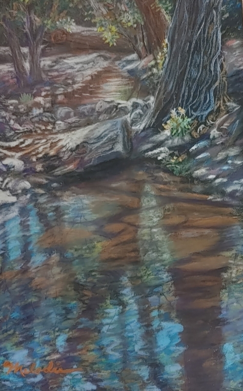 Finding Tranquility by artist Melodie Schmidt
